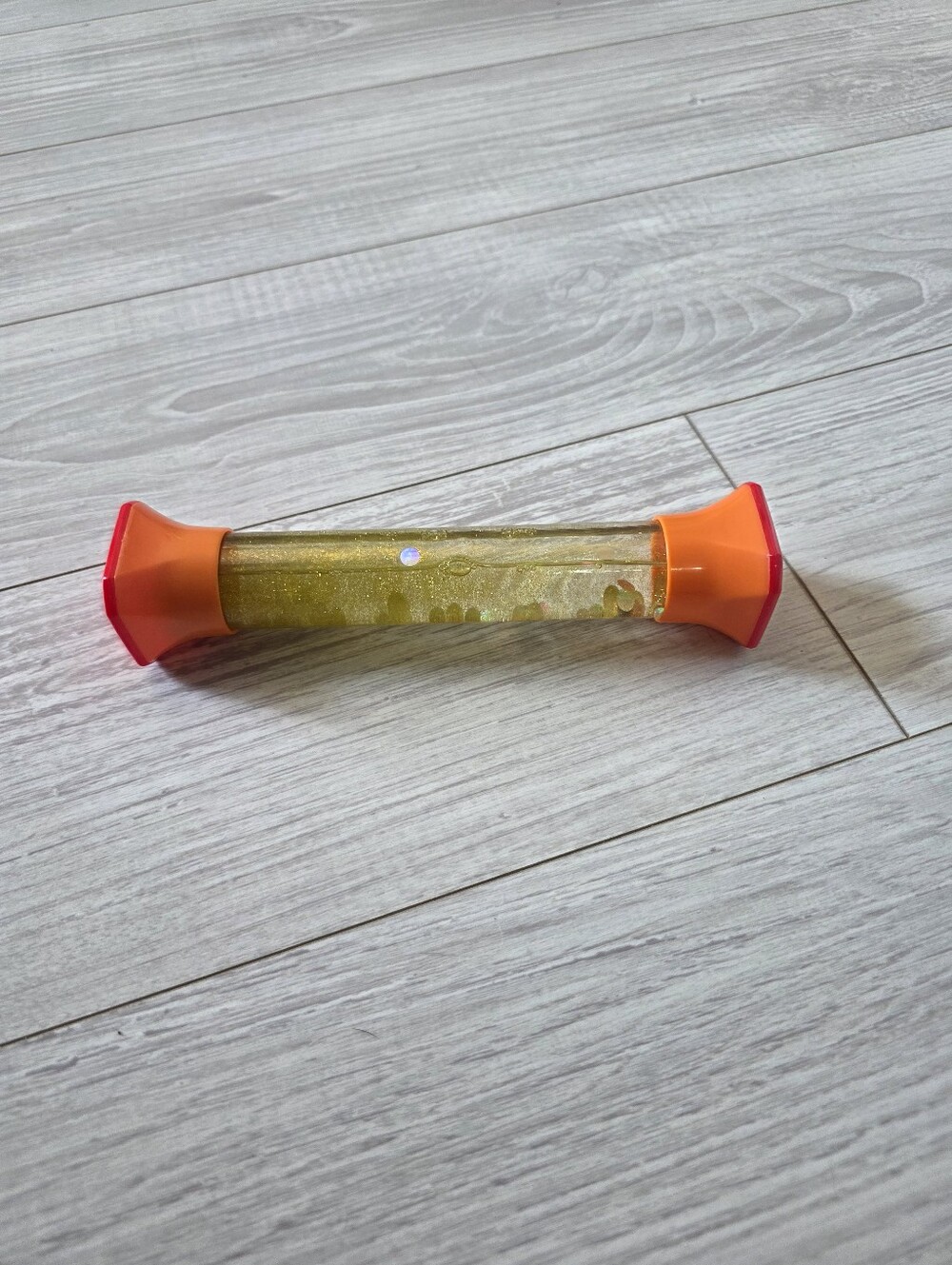 Hand2Mind Orange And Gold Sensory Shaker